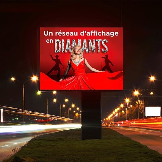 Outdoor LED billboard