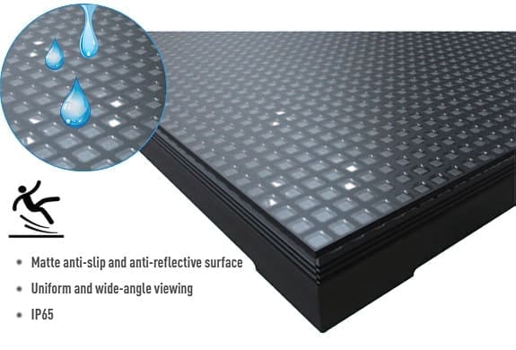 Schermo LED per pista da ballo