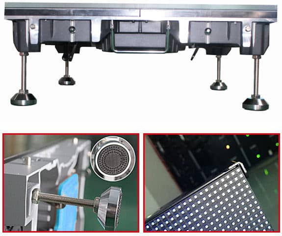 Schermo LED per pista da ballo