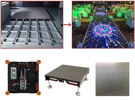 Schermo LED per pista da ballo