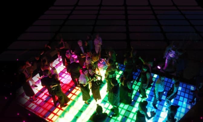 Display a led per pista da ballo