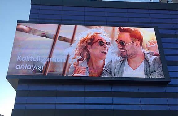 Building LED advertising screen 120SQM