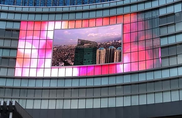 Outdoor Commercial LED Billboard 1000 Sqm