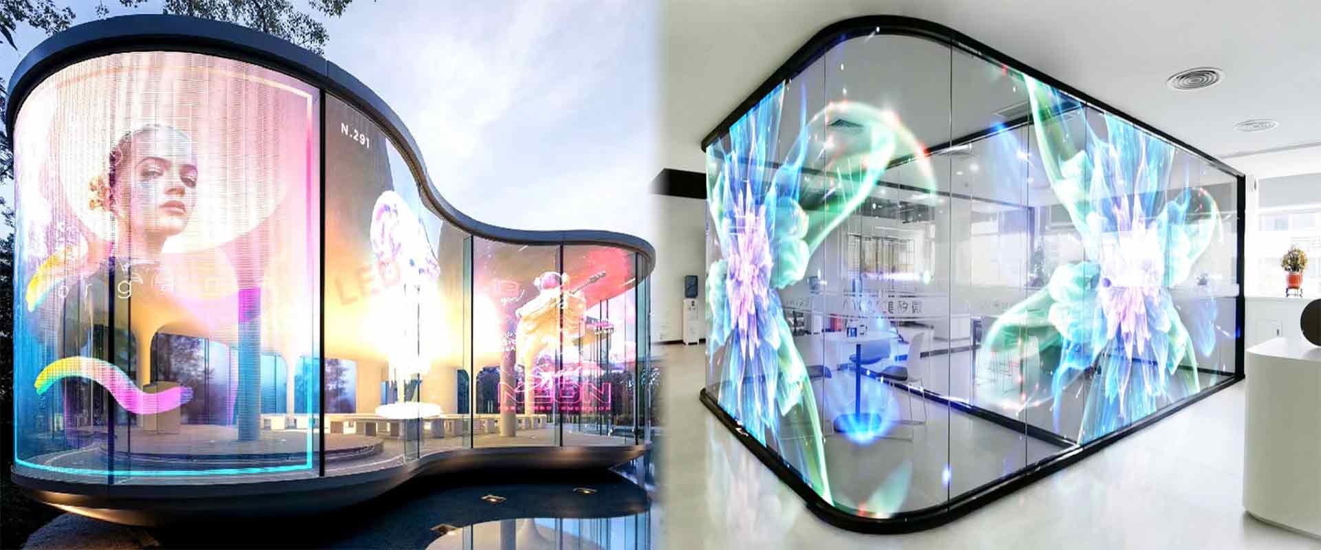 pantalla led transparente